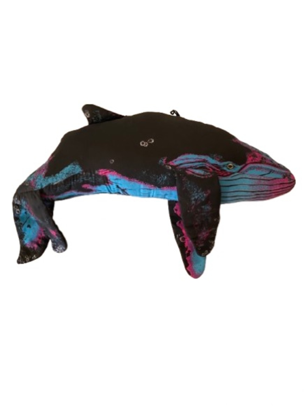 Vintage 1992 Determined Productions Hump Back Whale 17" Vaporwave 90’s Aesthetic